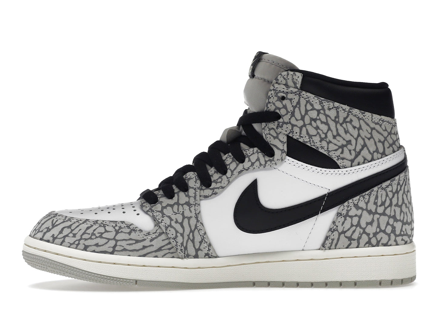 Air Jordan Retro 1 High OG White Cement - Lucid Soles