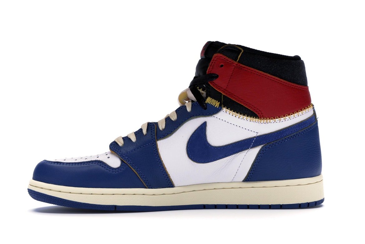Air Jordan Retro 1 High Union Los Angeles Blue Toe - Lucid Soles