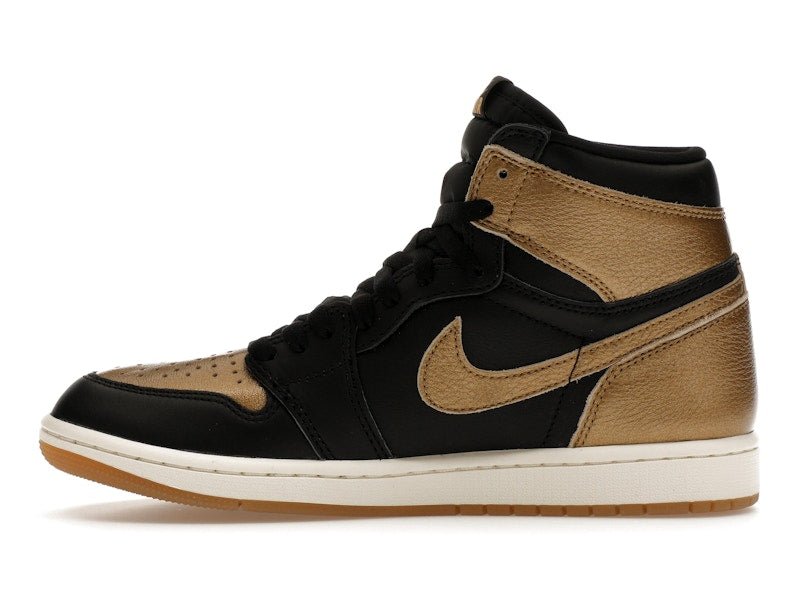 Air Jordan Retro 1 "Black Metallic Gold" - Lucid Soles