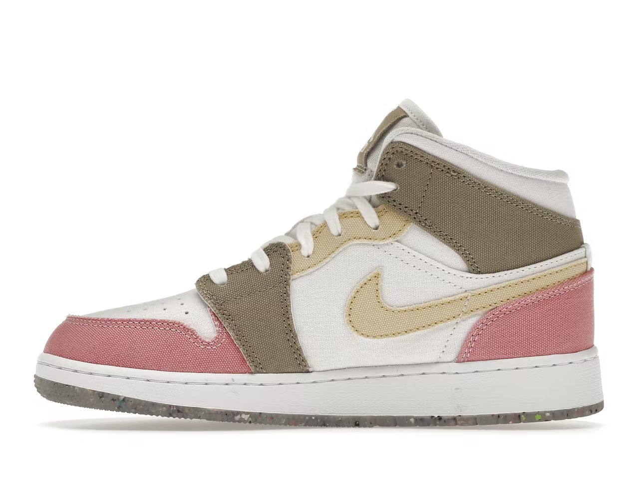 Air Jordan 1 Mid SE Pastel Vivid Green Grind