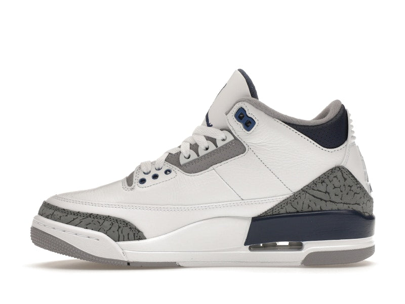 Air Jordan 3 Retro Midnight Navy - Lucid Soles