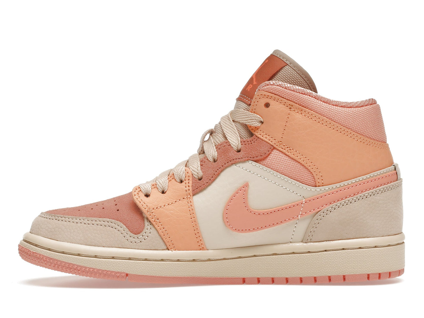 Air Jordan 1 Mid Apricot Orange
