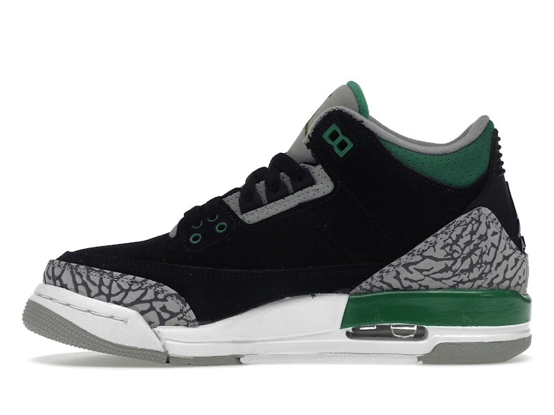 Air Jordan Retro 3 Retro Pine Green (GS) - Lucid Soles