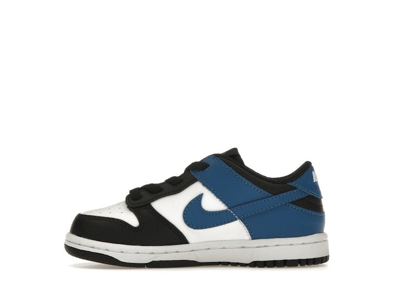 Nike Dunk Low Black White Blue (TD) - Lucid Soles