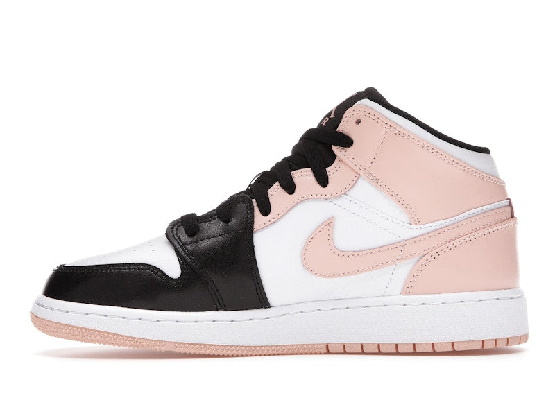 Air Jordan 1 Mid Arctic Orange Black Toe