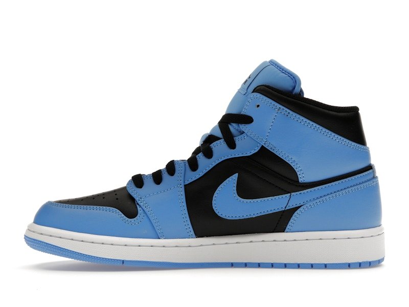 Air Jordan 1 Mid “University Blue” - Lucid Soles