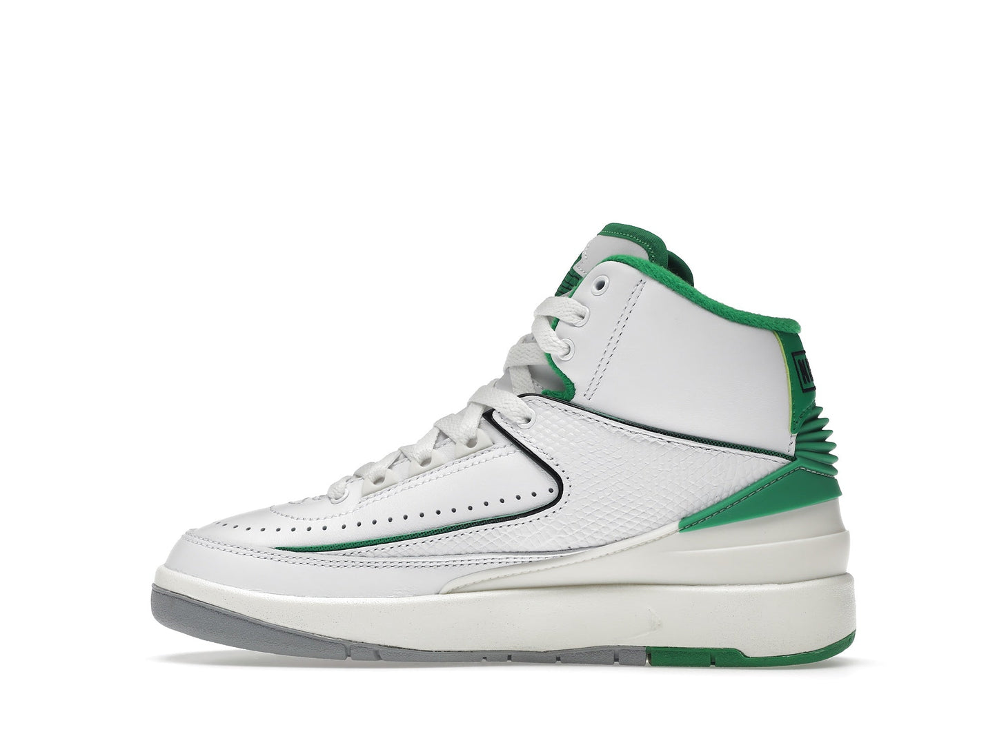 Air Jordan Retro 2 Lucky Green (GS) - Lucid Soles