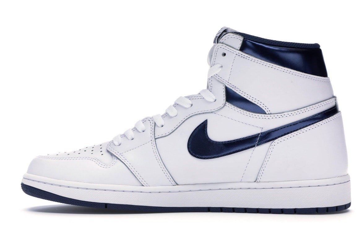Air Jordan Retro 1 "Metallic Navy" - Lucid Soles