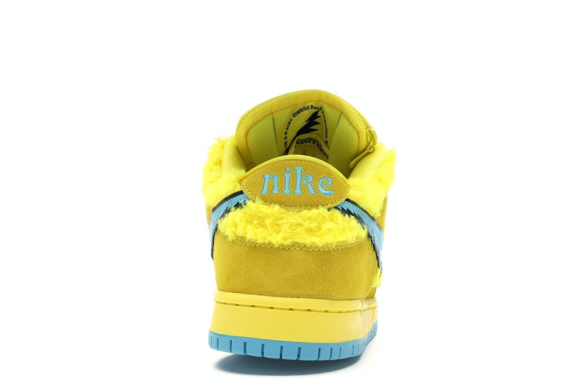 Nike SB Dunk Low Grateful Dead Bears "Yellow" - Lucid Soles
