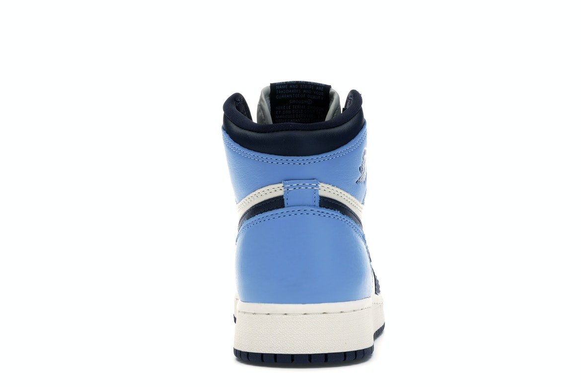Air Jordan Retro 1 High Obsidian UNC (GS) - Lucid Soles