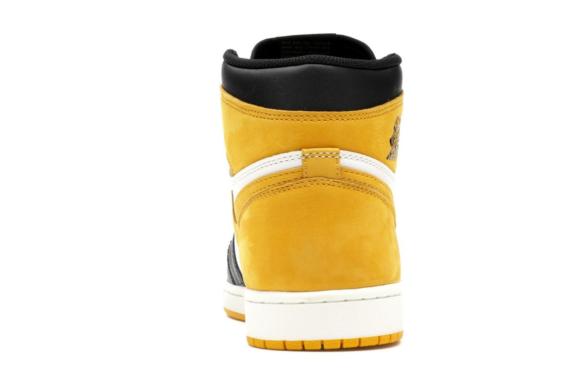 Air Jordan Retro 1 High Yellow Ochre - Lucid Soles