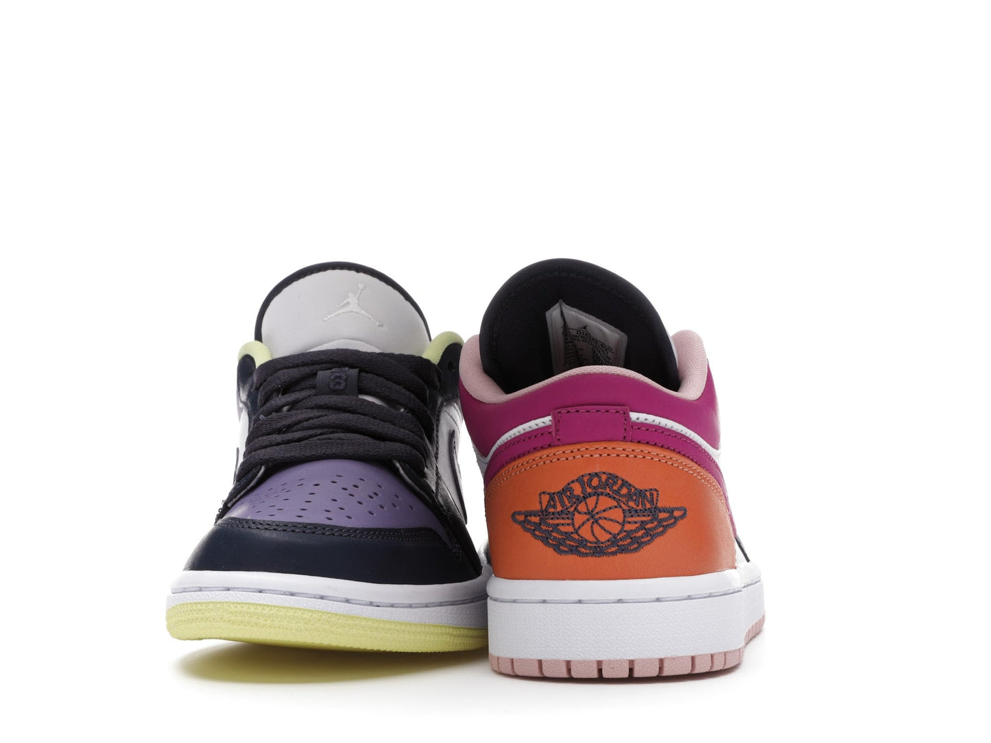 Air Jordan 1 Low Purple Magenta - Lucid Soles