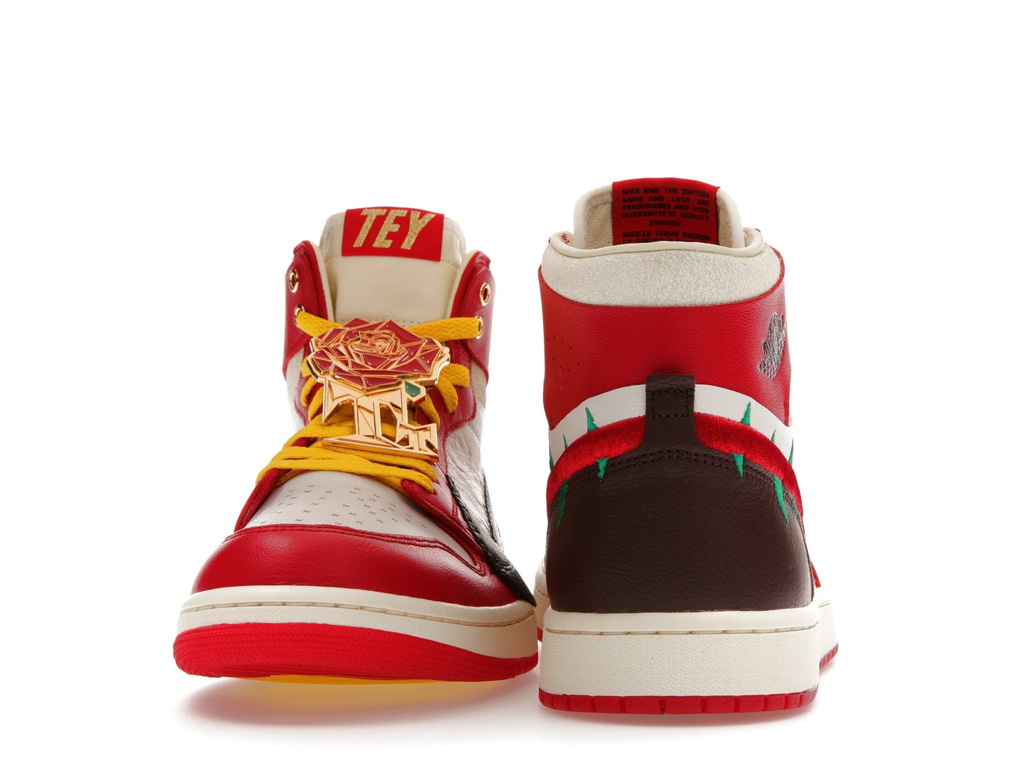 Air Jordan 1 High Zoom Air CMFT 2 Teyana Taylor A Rose From Harlem - Lucid Soles