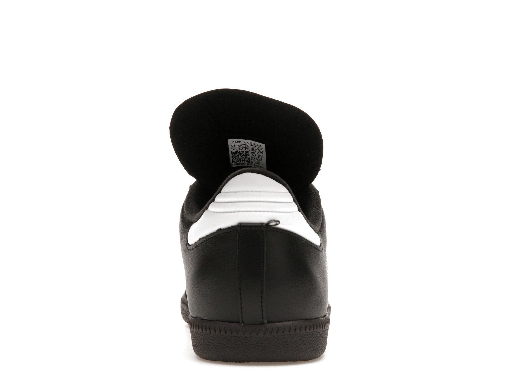 adidas Samba Classic Black White Dark Gum - Lucid Soles