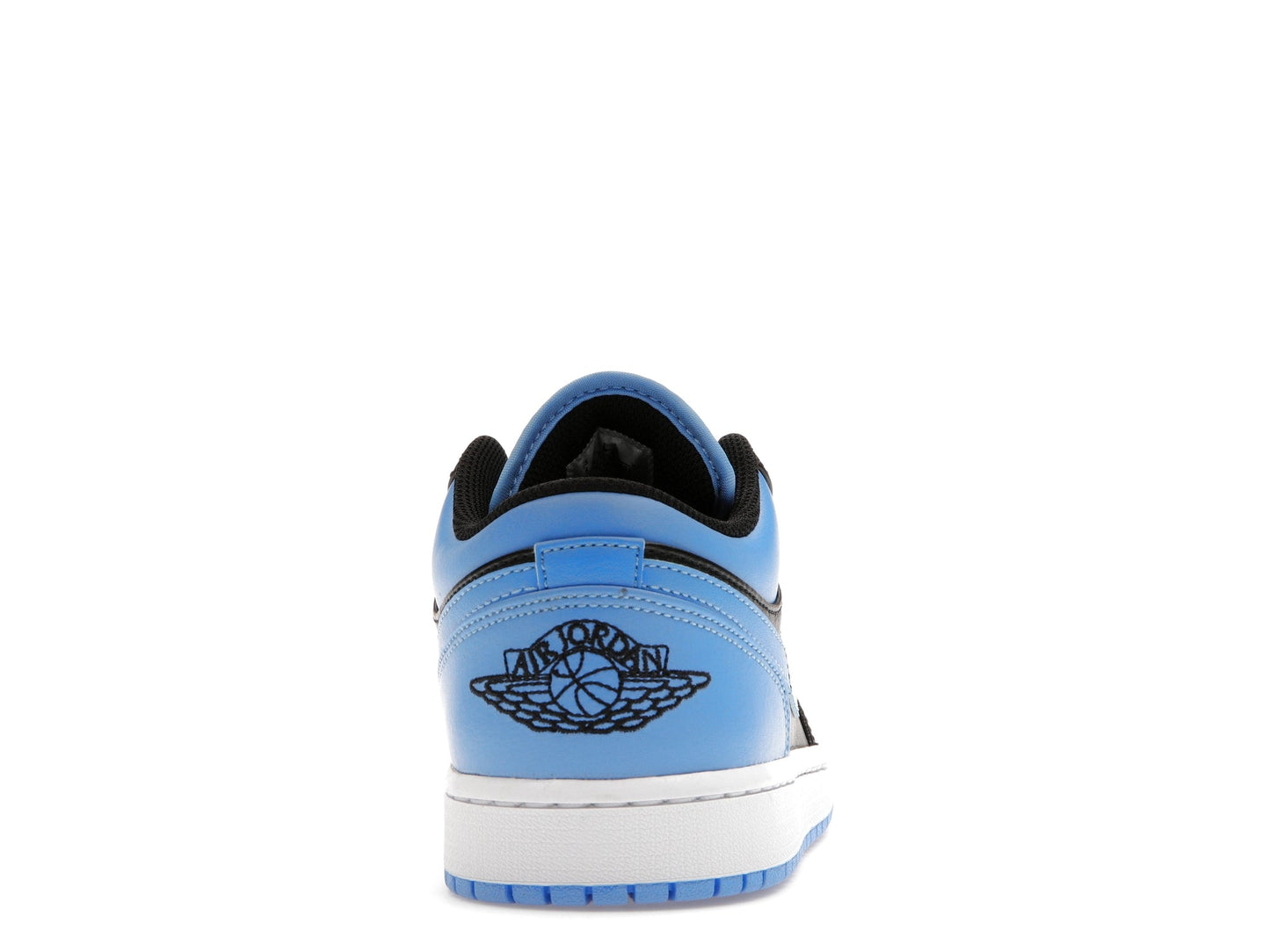 Air Jordan 1 Low Black University Blue - Lucid Soles