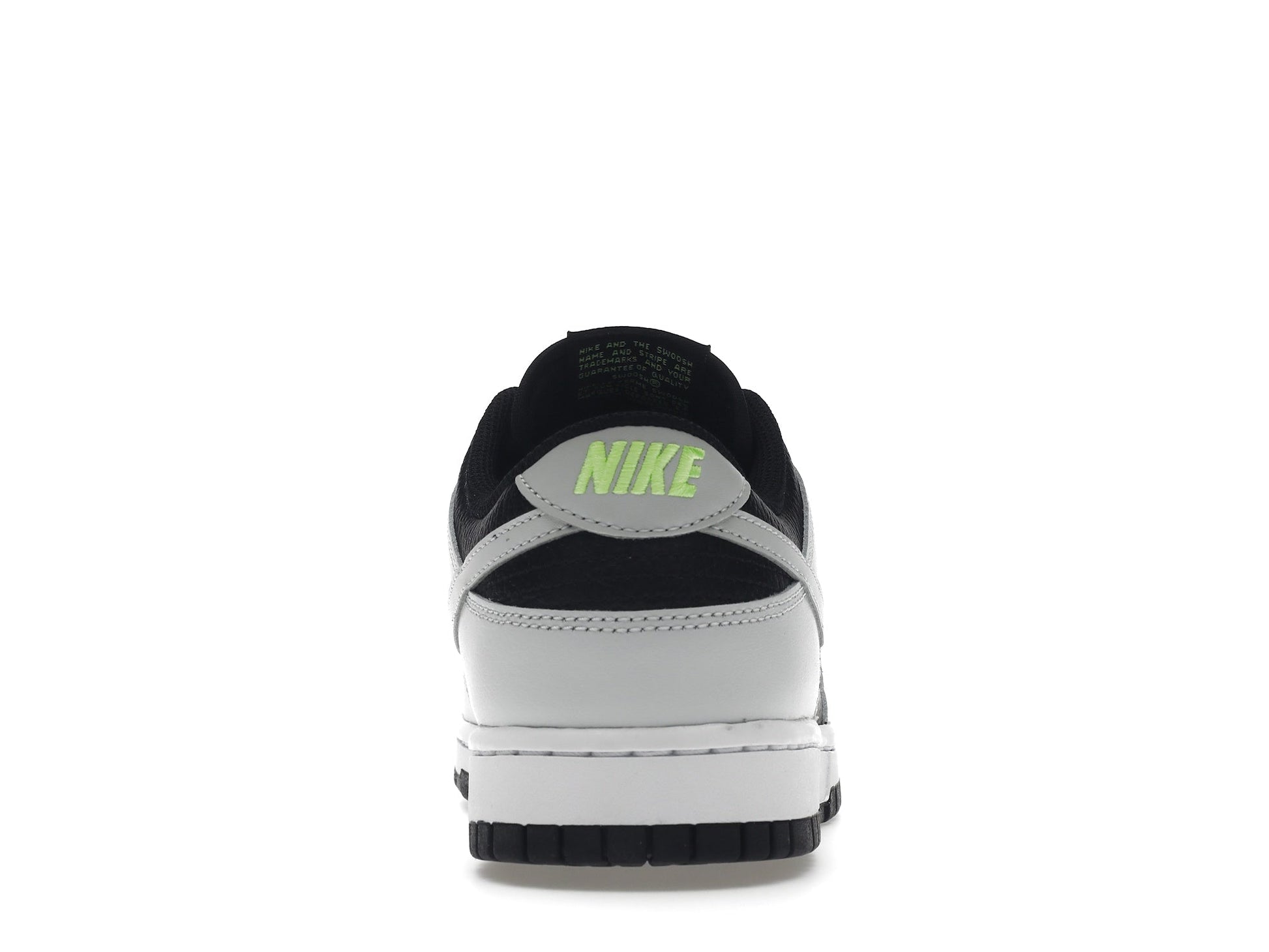 Nike Dunk Low Grey Panda Volt - Lucid Soles
