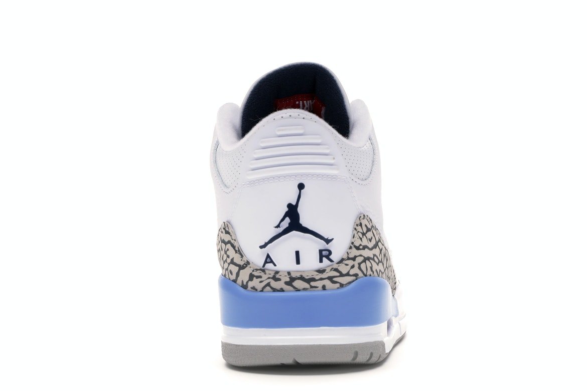 Air Jordan Retro 3 "UNC" (2020) - Lucid Soles