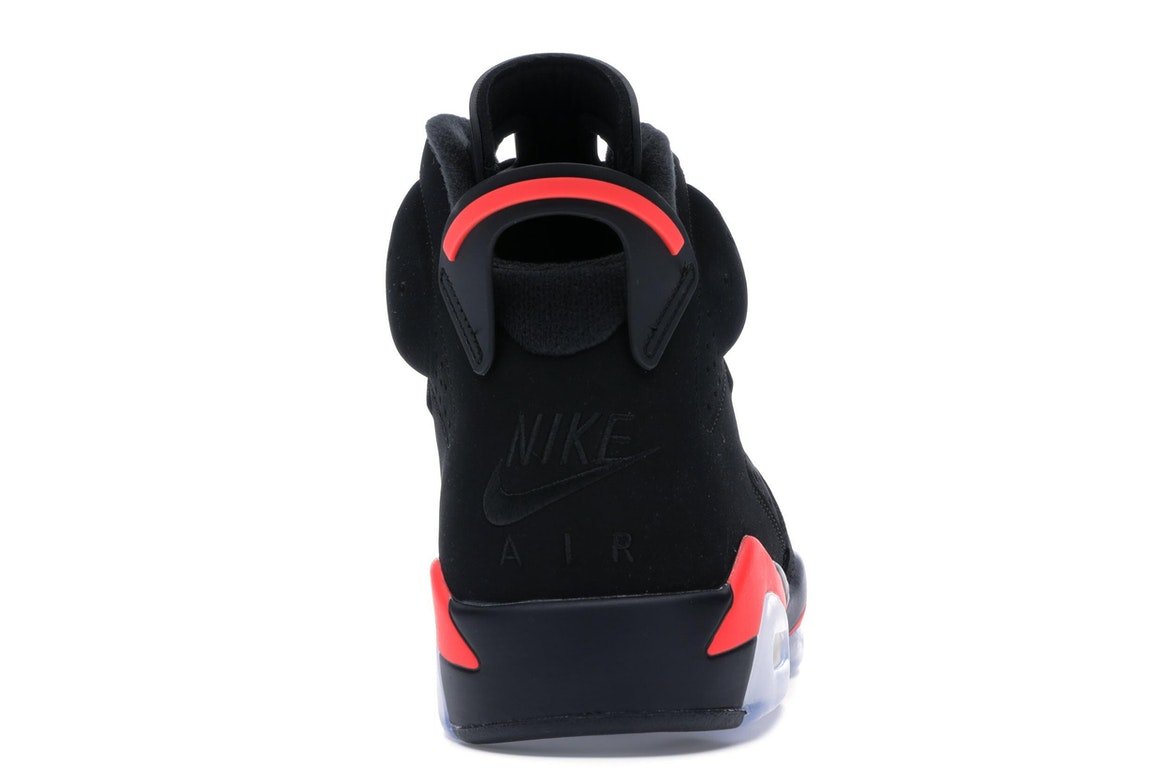 Air Jordan Retro 6 "Black Infrared" (2019) - Lucid Soles