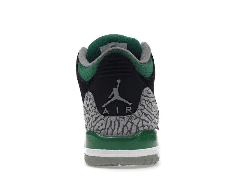 Air Jordan Retro 3 Retro Pine Green (GS) - Lucid Soles
