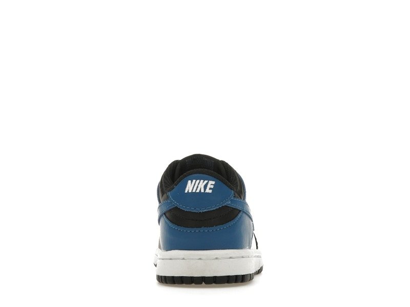 Nike Dunk Low Black White Blue (TD) - Lucid Soles