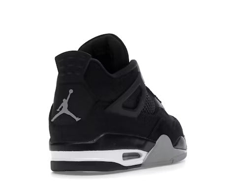 Air Jordan Retro 4 "Black Canvas" - Lucid Soles