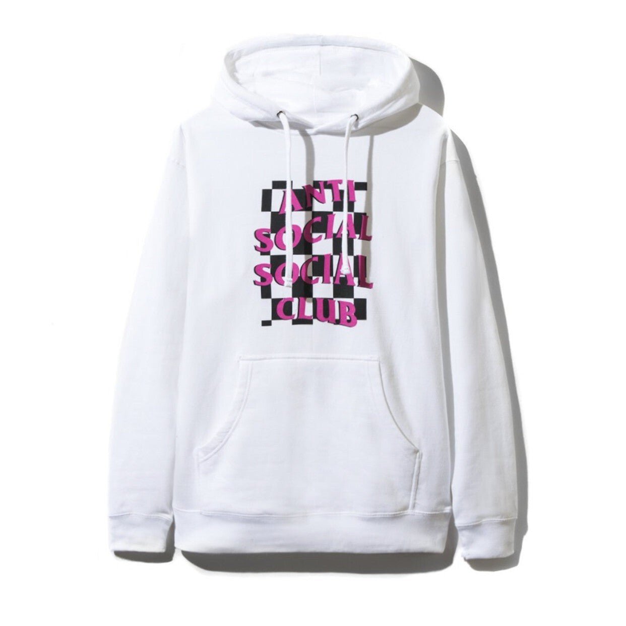 Anti Social Social Club Mall Grab White Hoodie Sweatshirt - Lucid Soles