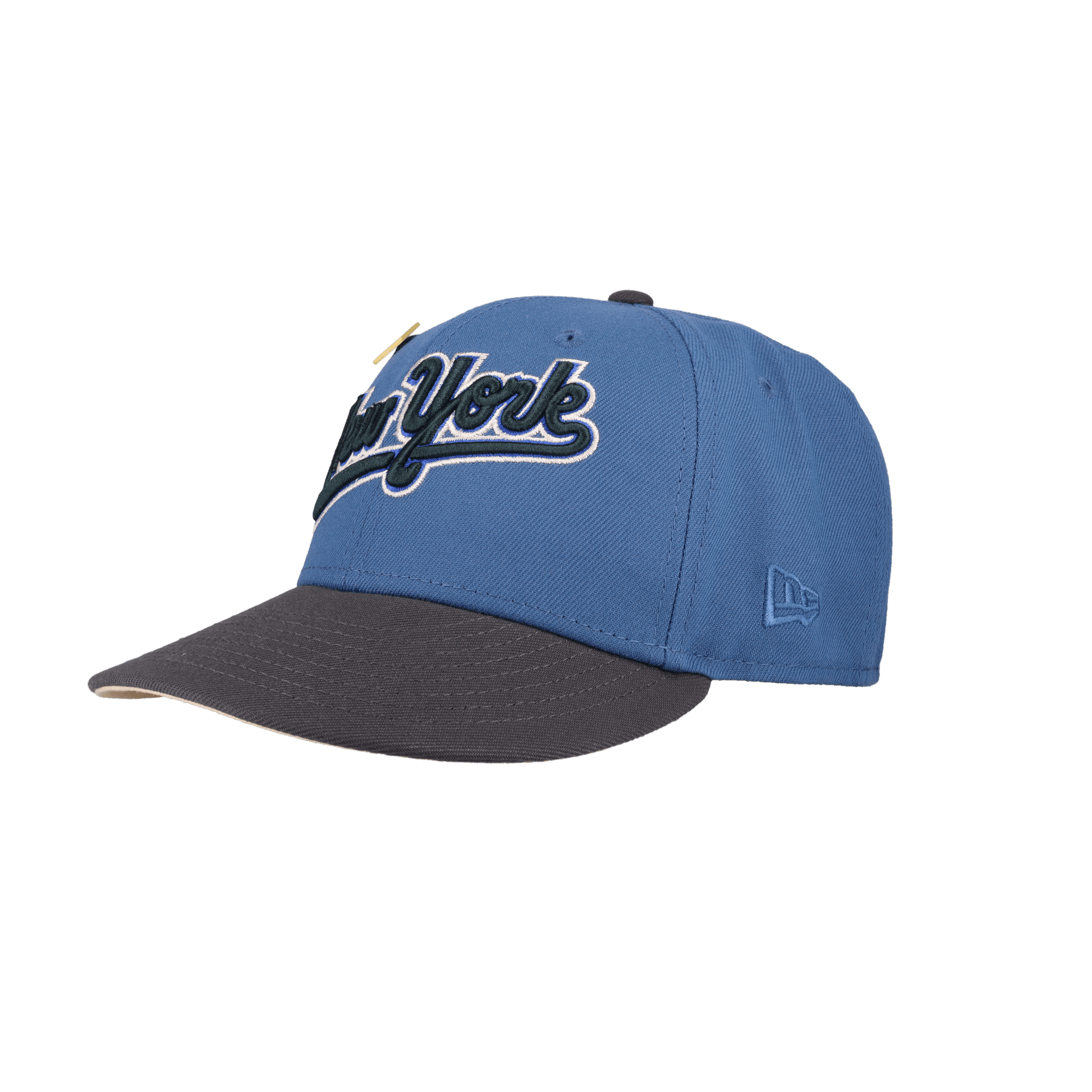 New York Mets Indigo Graphite Collection 25th Anniversary Fitted Hat - Lucid Soles