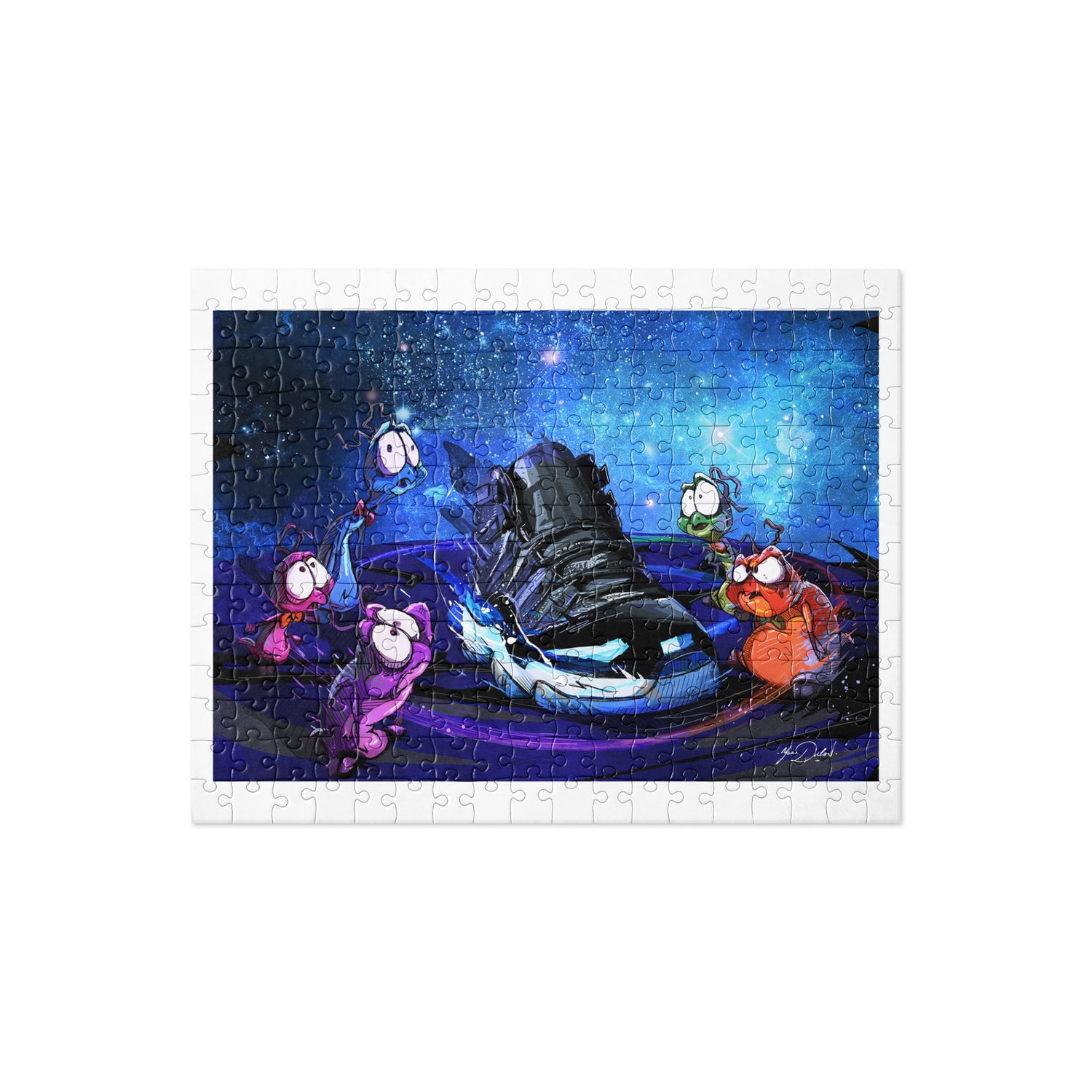 AIR JORDAN 11 RETRO SPACE JAM JIGSAW PUZZLE - Lucid Soles