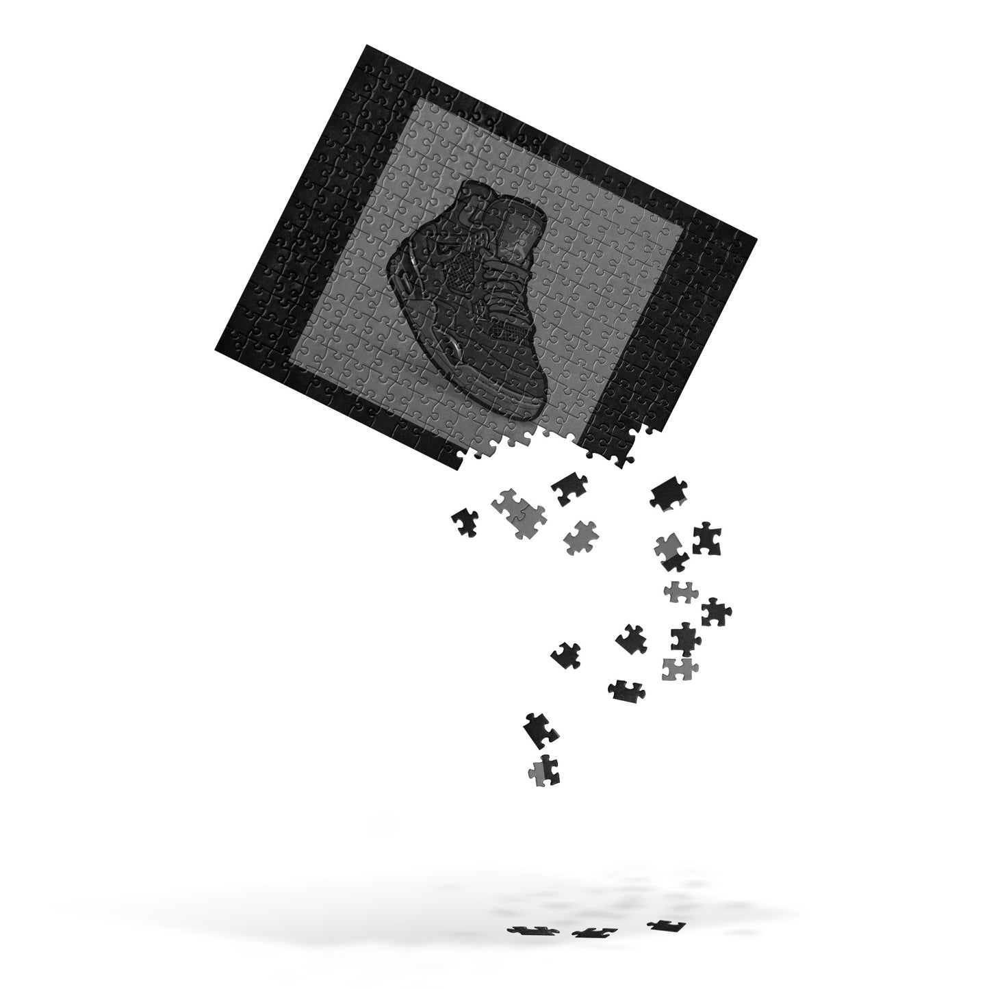 AIR JORDAN 4 RETRO BLACK CAT JIGSAW PUZZLE - Lucid Soles
