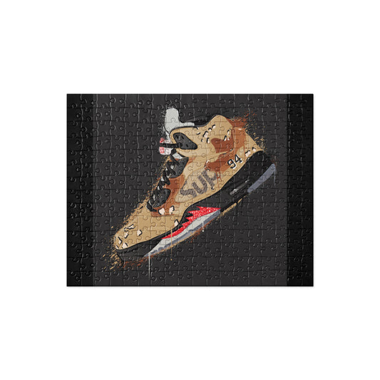 AIR JORDAN 5 RETRO SUPREME JIGSAW PUZZLE - Lucid Soles