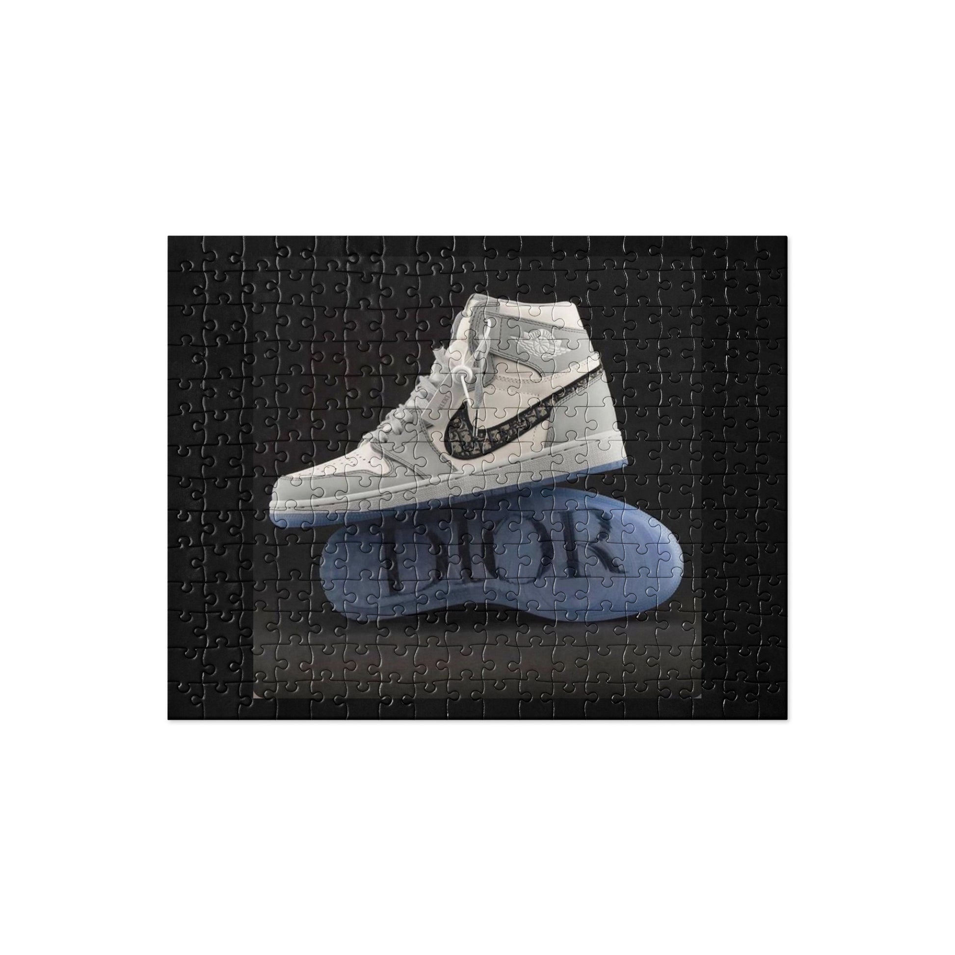 AIR JORDAN 1 RETRO HIGH "DIOR" JIGSAW PUZZLE - Lucid Soles