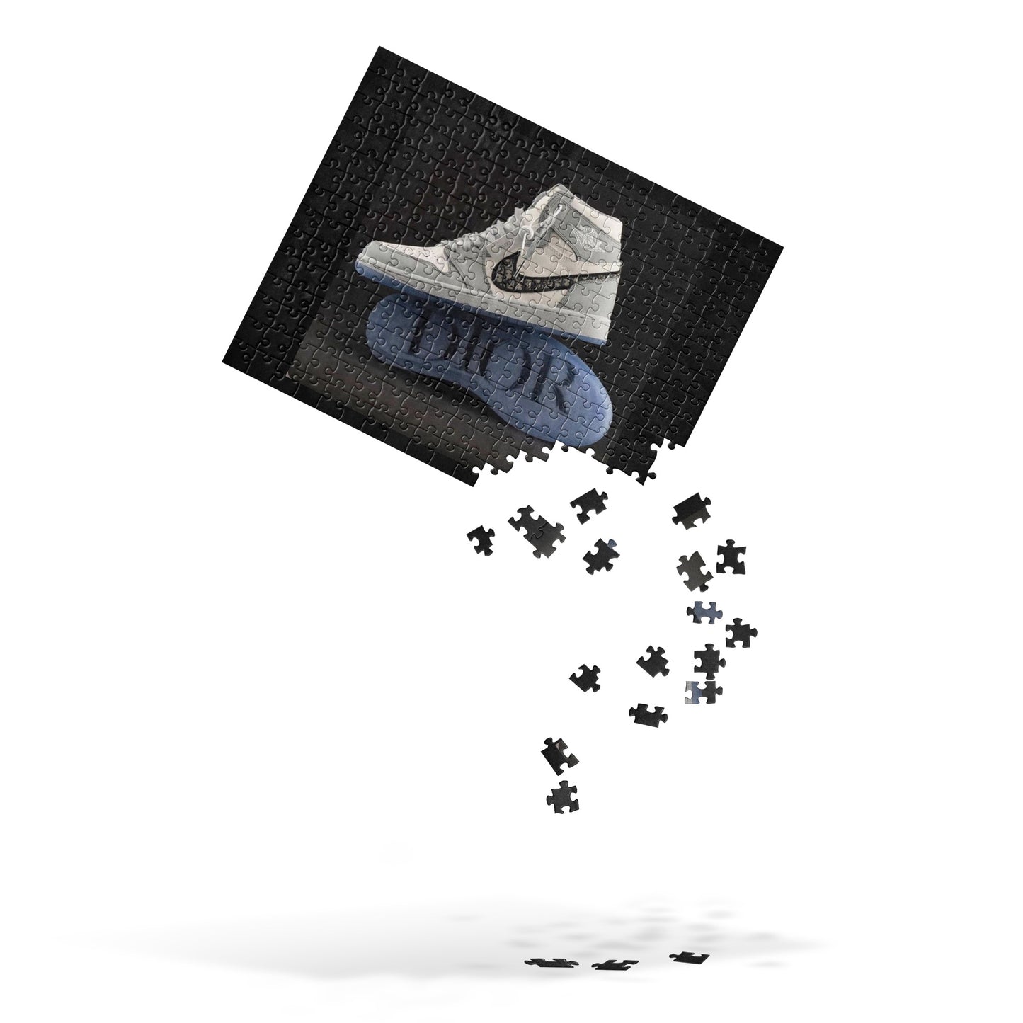 AIR JORDAN 1 RETRO HIGH "DIOR" JIGSAW PUZZLE - Lucid Soles