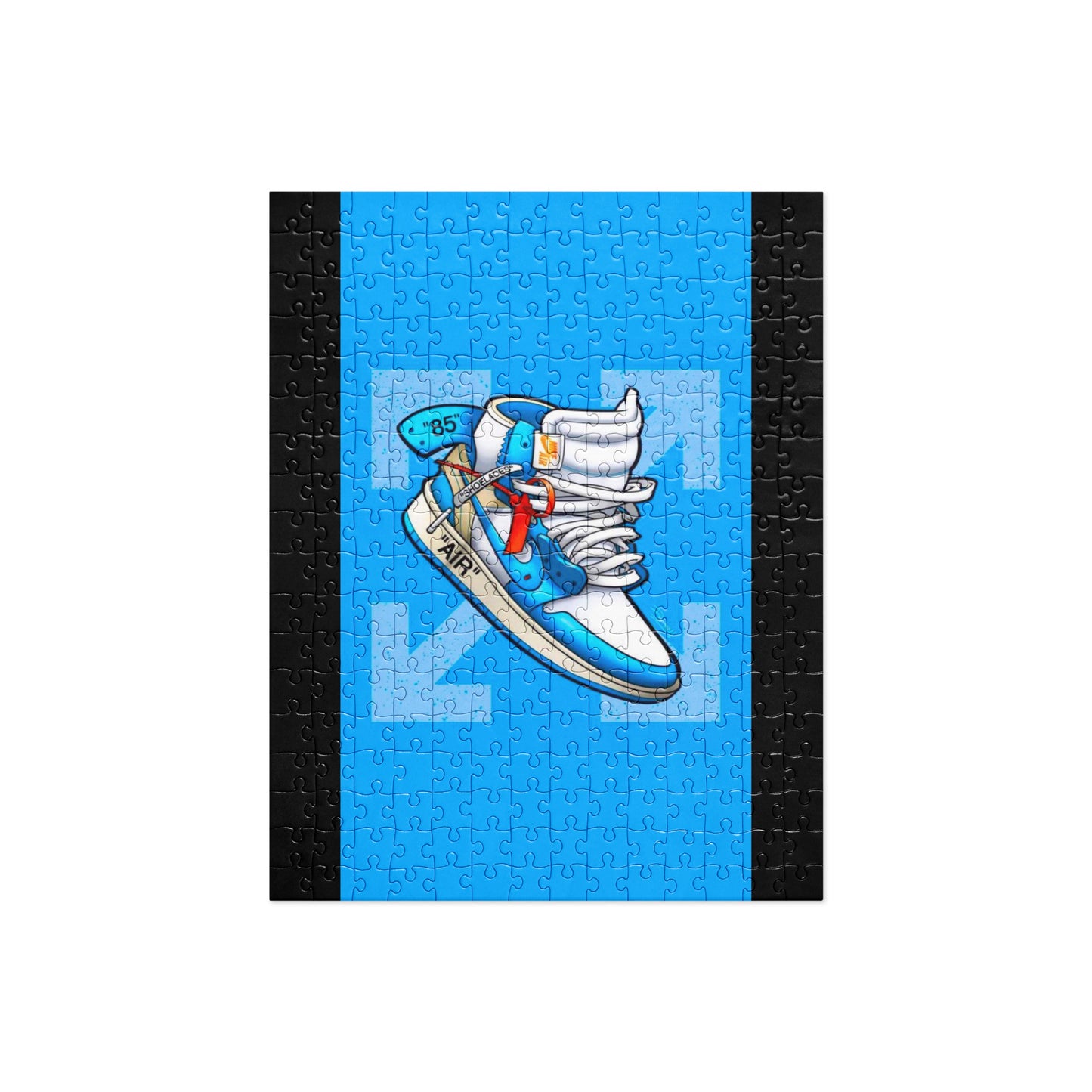 AIR JORDAN 1 RETRO HIGH "OFF - WHITE UNIVERSITY BLUE" - Lucid Soles