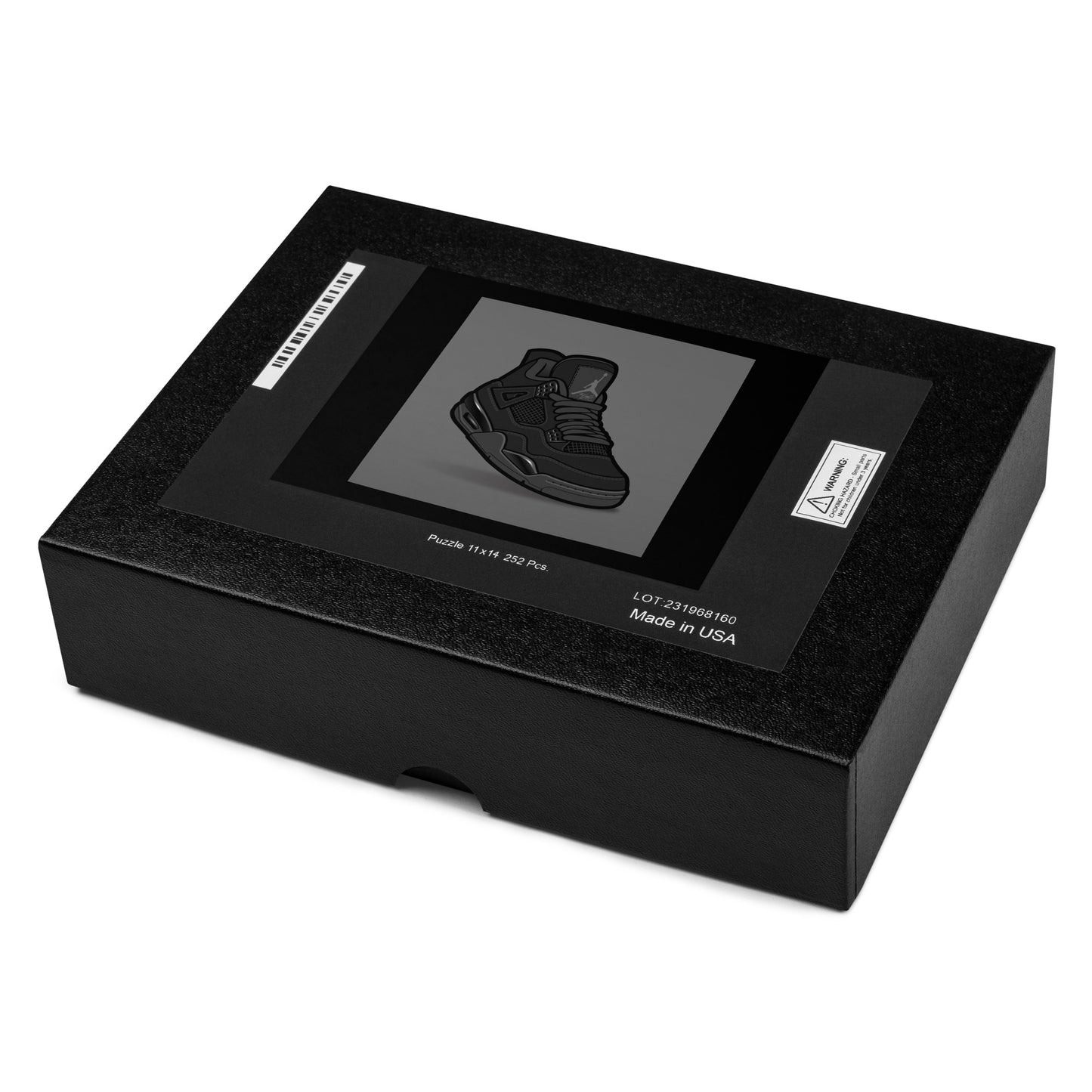 AIR JORDAN 4 RETRO BLACK CAT JIGSAW PUZZLE - Lucid Soles