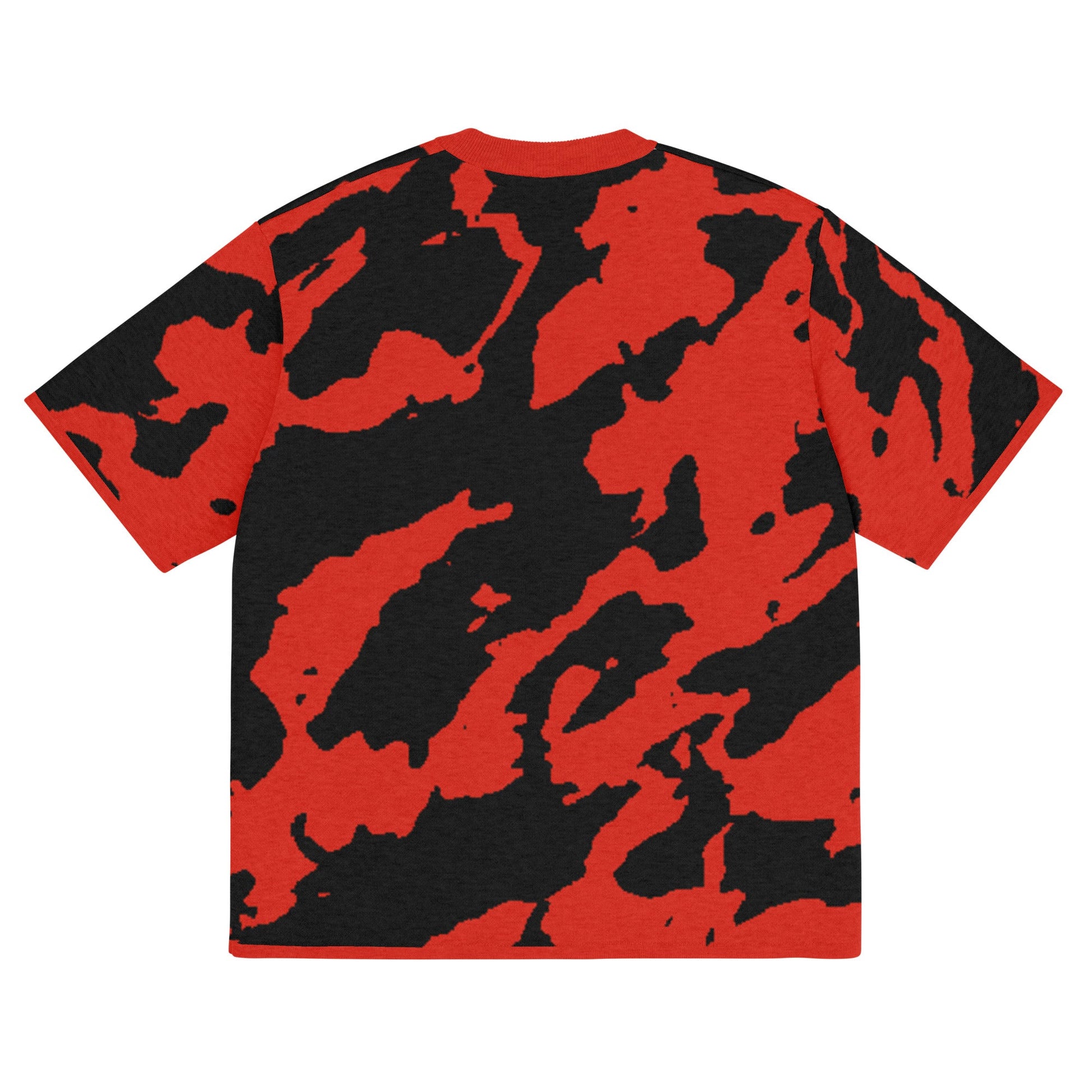 Misguided Camo (Air Jordan 14 Ferrari) Knitted Shirt - Lucid Soles