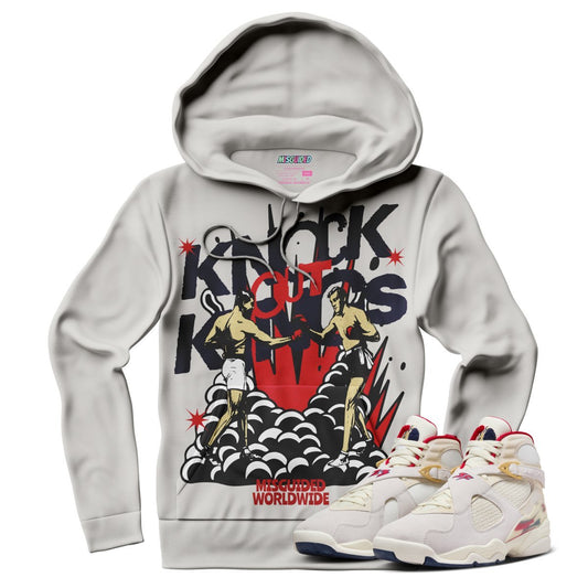 Knock Out Kings (SOLEFLY X AIR JORDAN 8 “MI CASA ES SU CASA”) Hoodie - Lucid Soles