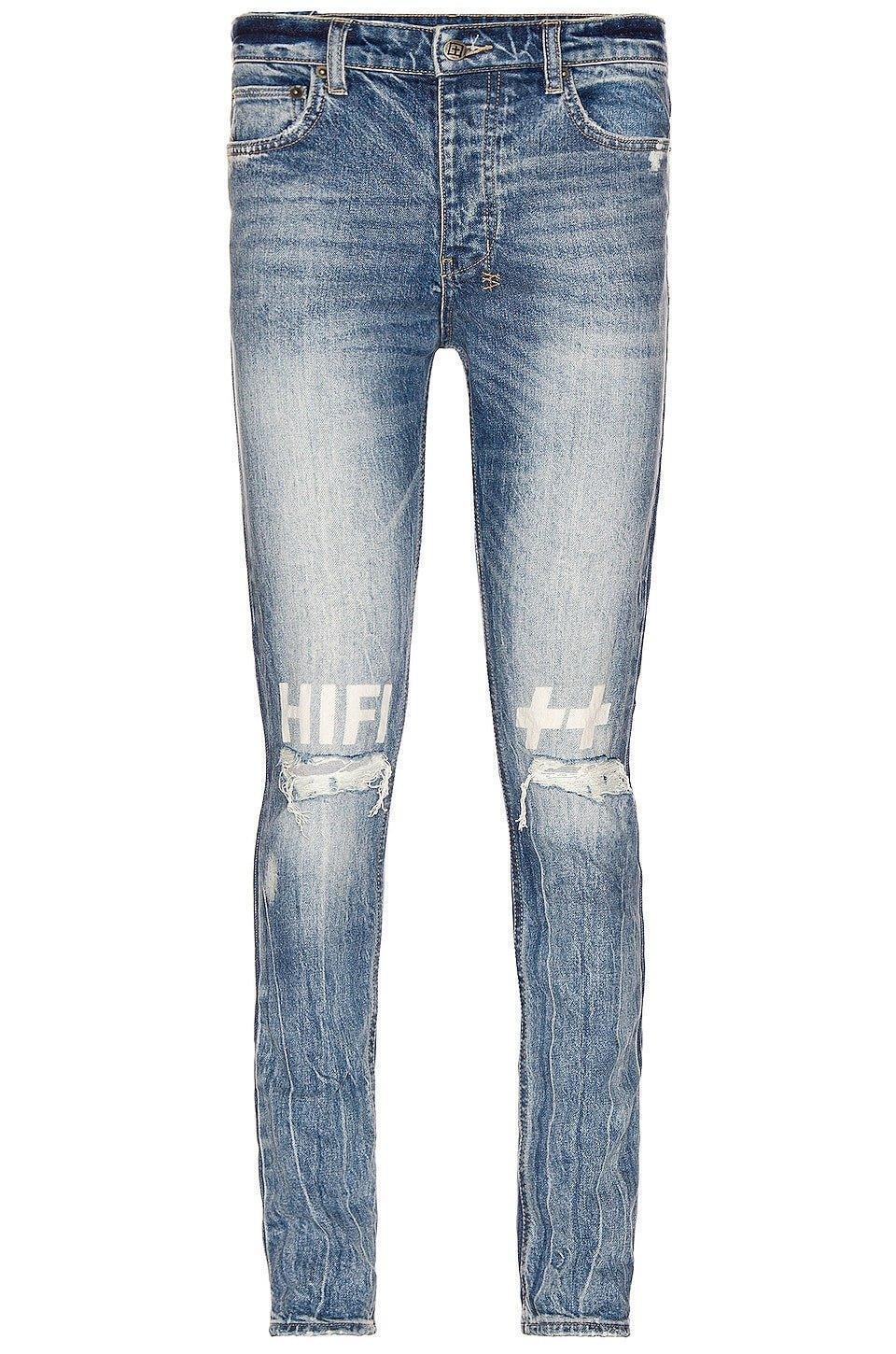 Ksubi Chitch Hi Fi Trashed Jeans - Lucid Soles