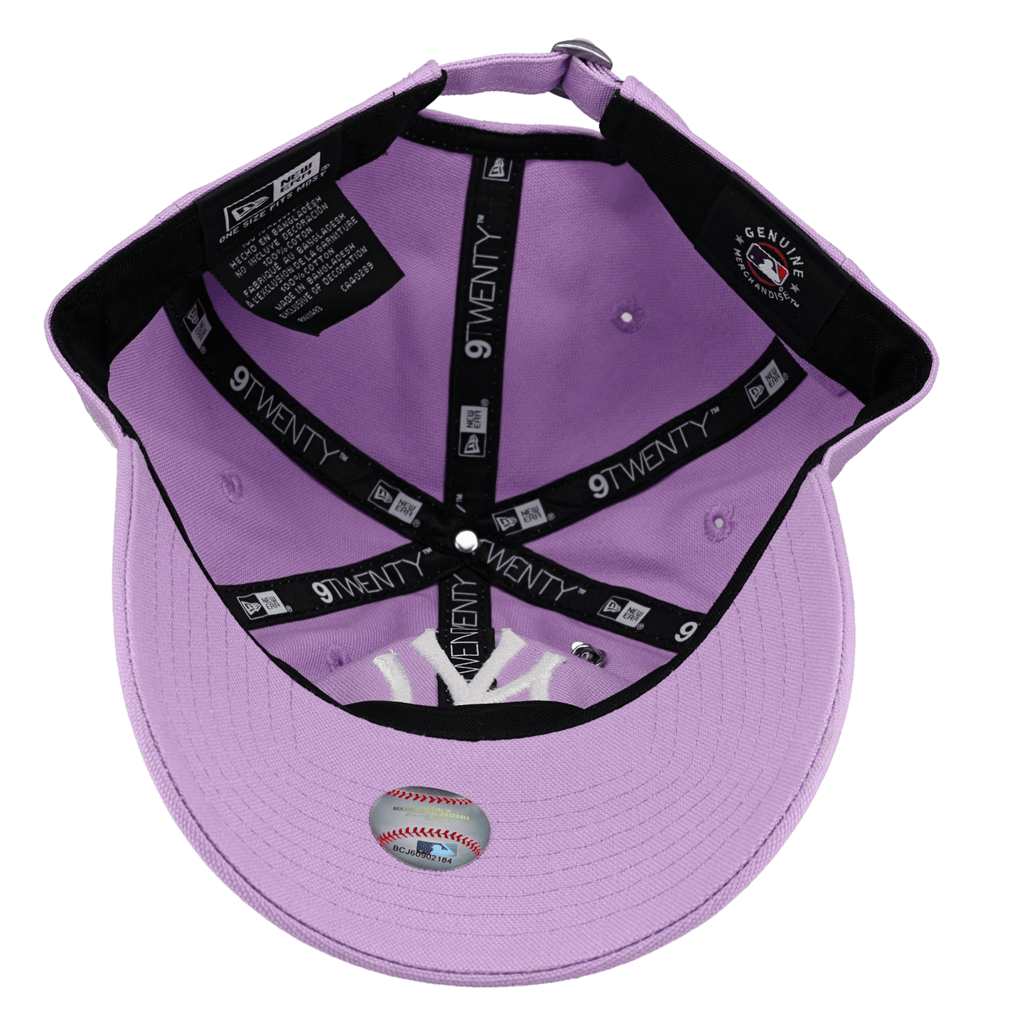 New York Yankees New Era 9Twenty Adjustable Hat (Tropic Purple) - Lucid Soles