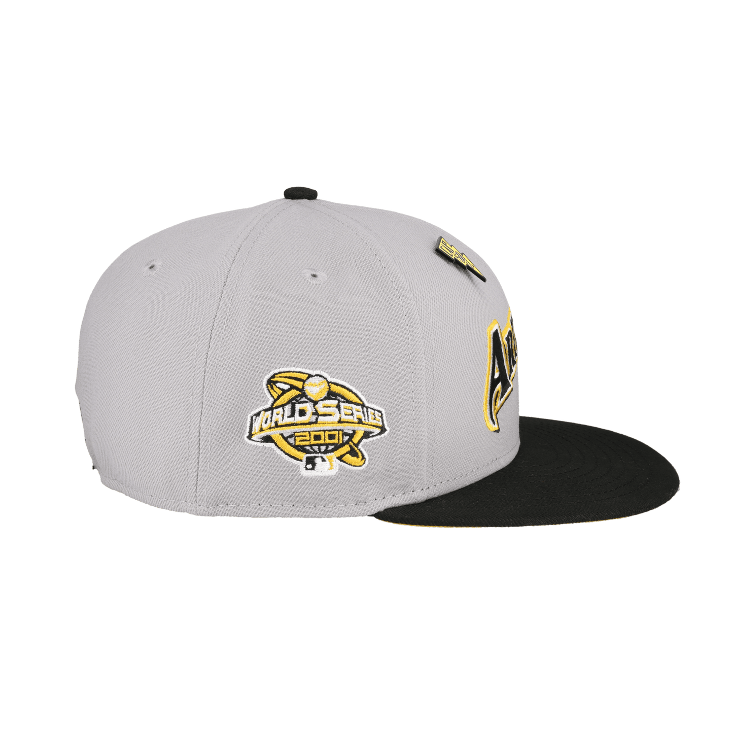 Arizona Diamondbacks Lightning Collection 2001 World Series Fitted Hat - Lucid Soles