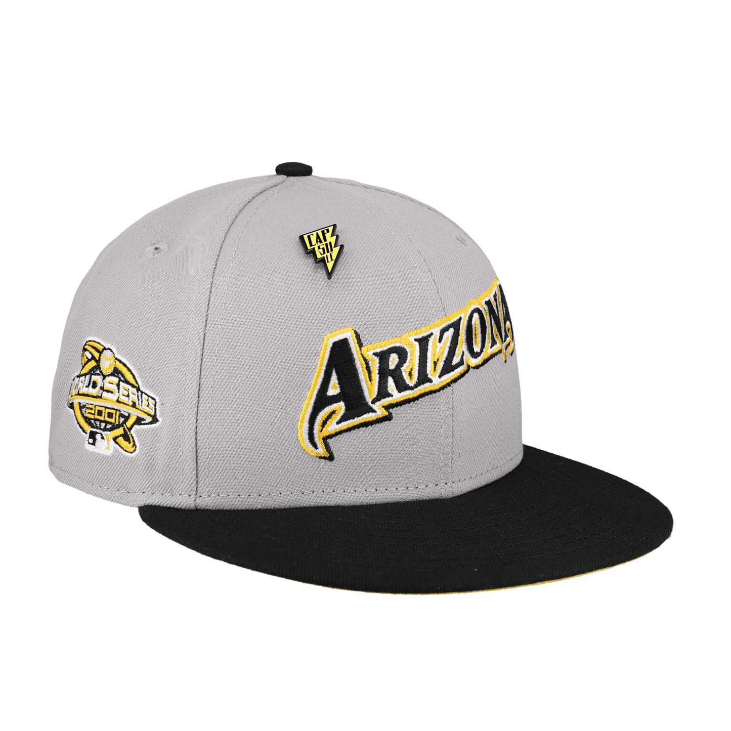 Arizona Diamondbacks Lightning Collection 2001 World Series Fitted Hat - Lucid Soles