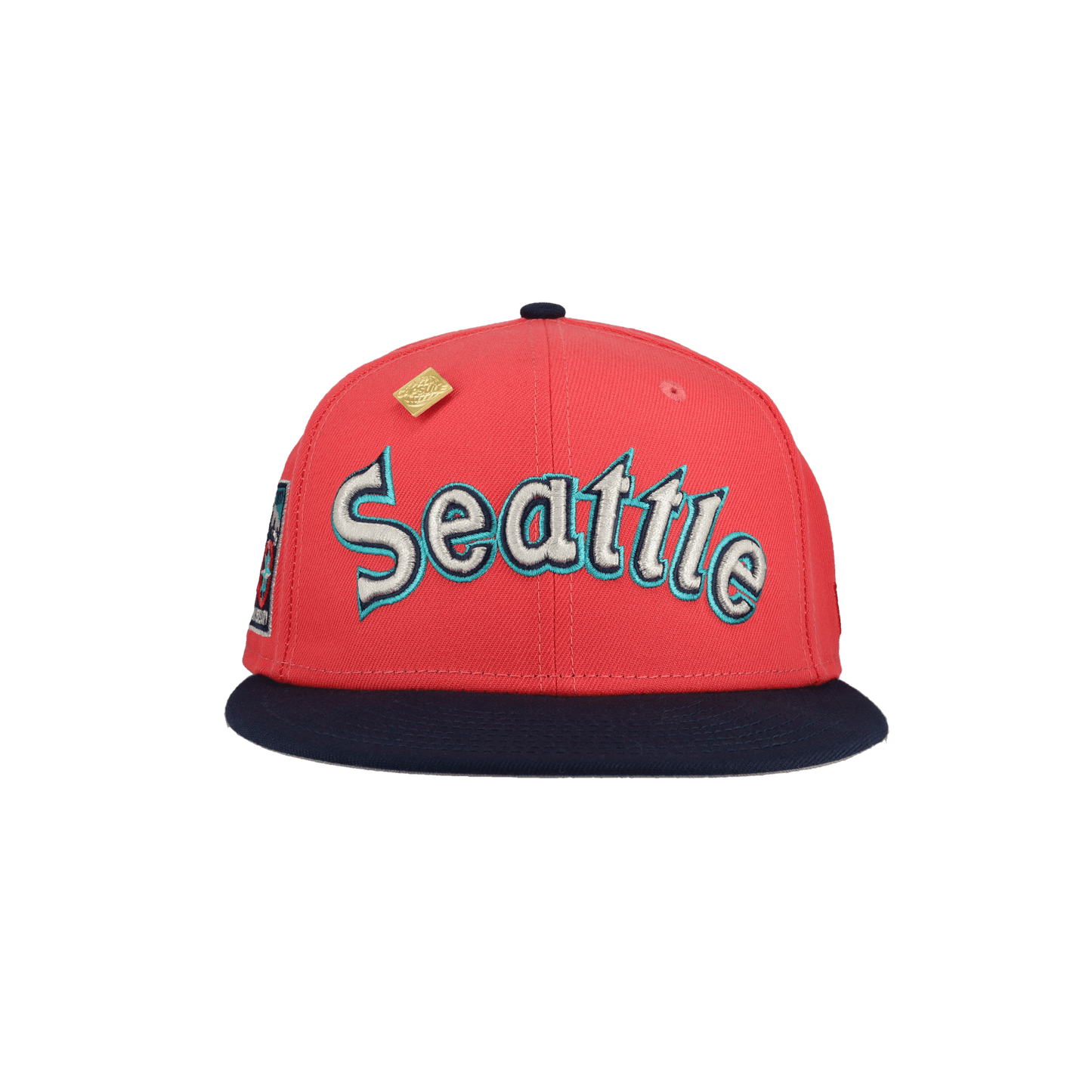 Seattle Mariners 40th Anniversary Side Patch 59Fifty Fitted Hat - Lucid Soles