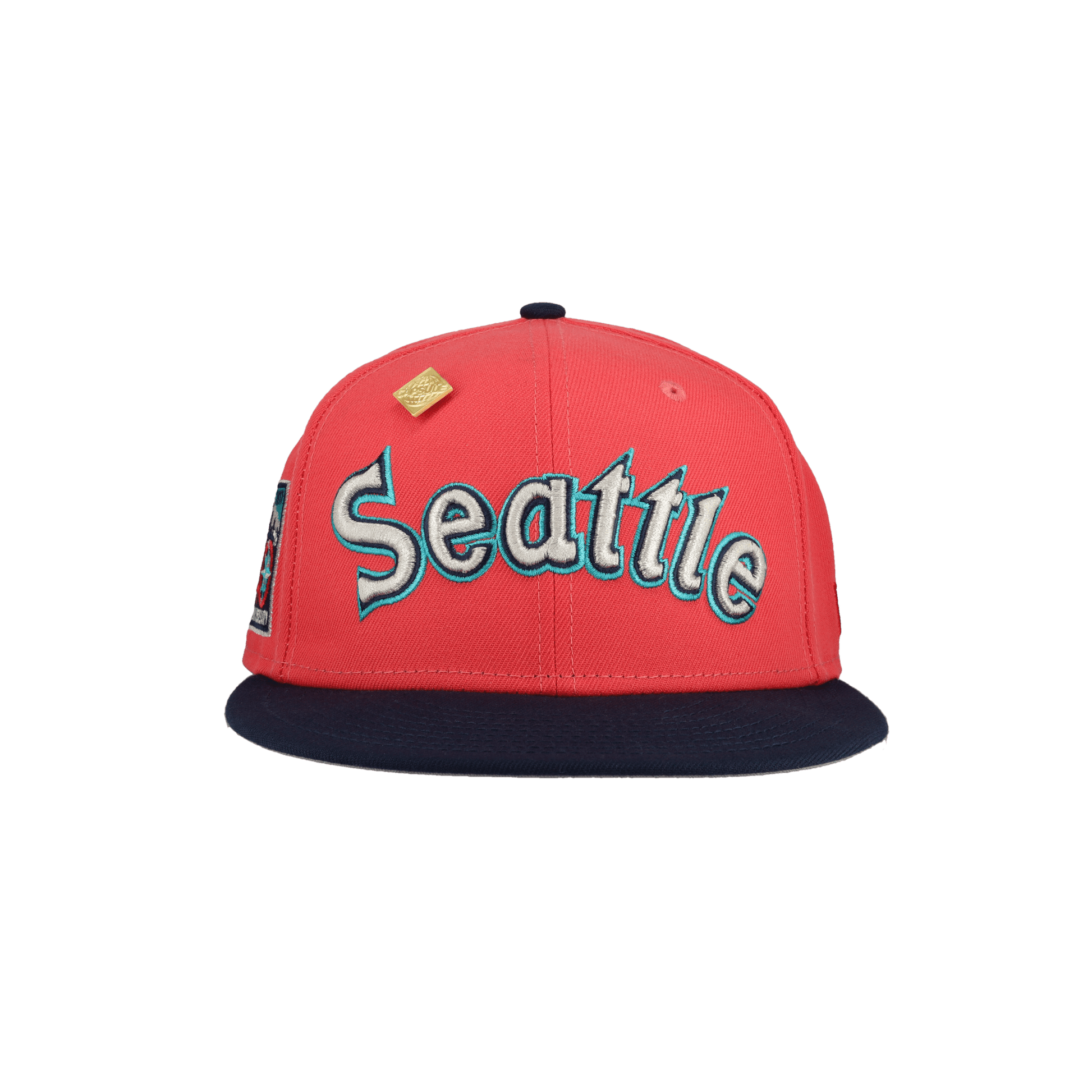 Seattle Mariners 40th Anniversary Side Patch 59Fifty Fitted Hat - Lucid Soles