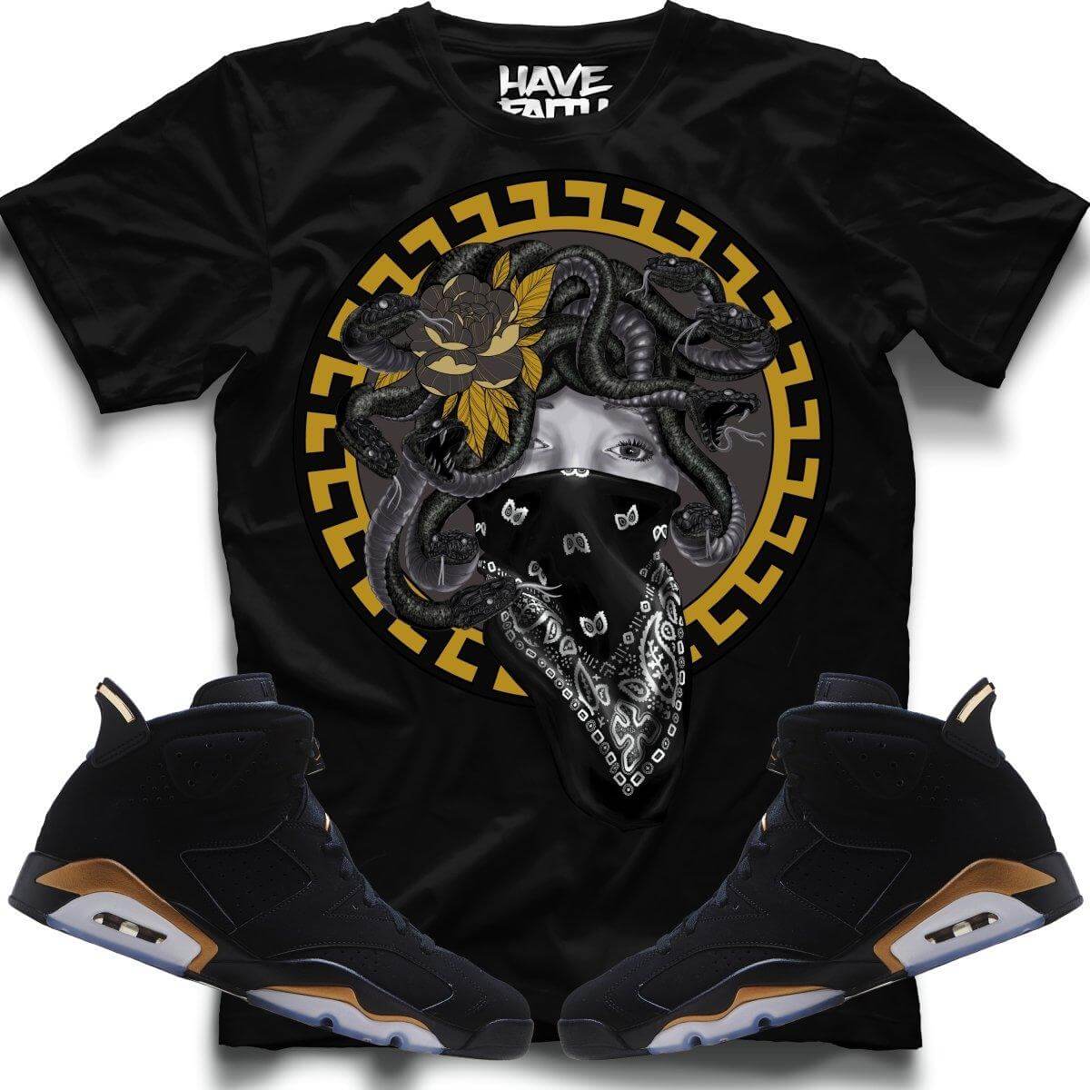 Medusa (DMP Retro 6's) T-Shirt - Lucid Soles