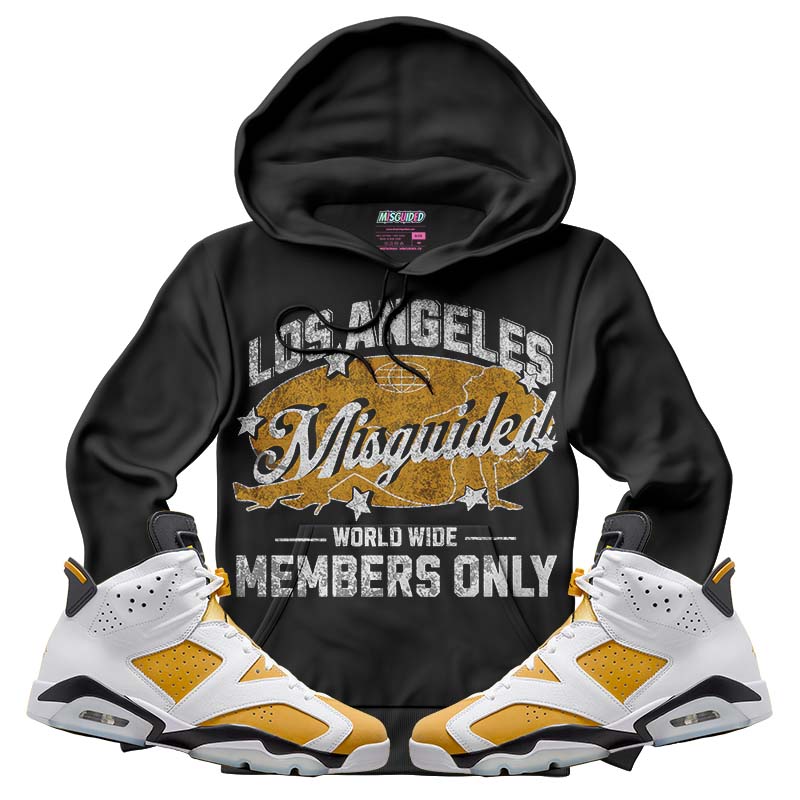 Members Only (Air Jordan 6 Retro Yellow Ochre) Hoodie - Lucid Soles