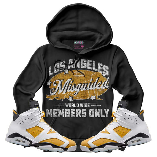Members Only (Air Jordan 6 Retro Yellow Ochre) Hoodie - Lucid Soles
