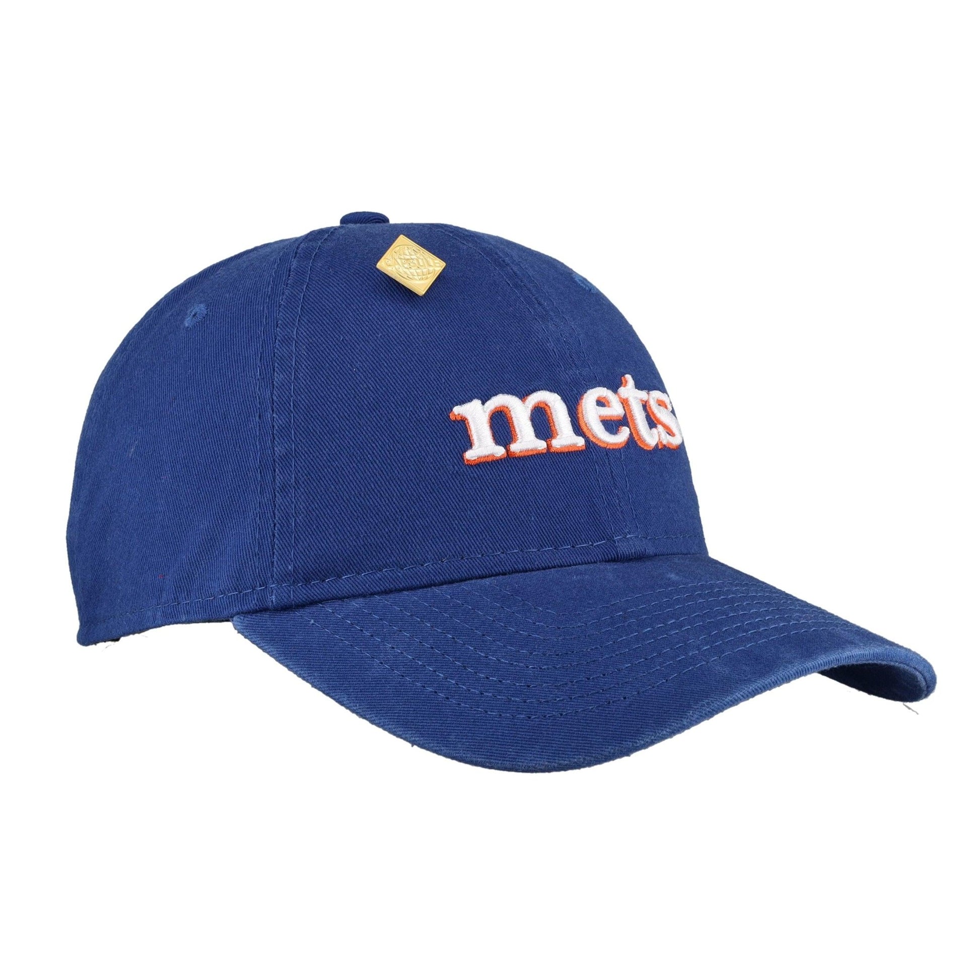 New York Mets New Era 9Twenty Dad Hat SCRIPT (Blue Script WOMENS) - Lucid Soles