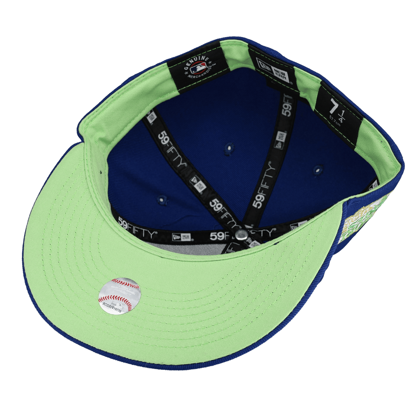 New York Mets Citrus Pop 1986 World Series Patch Fitted Hat - Lucid Soles