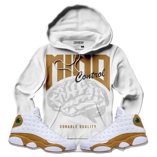Mind Control (Air Jordan 13 Wheat) Hoodie - Lucid Soles
