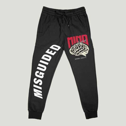Mind Control (Air Jordan 2 Black Cement) Joggers - Lucid Soles
