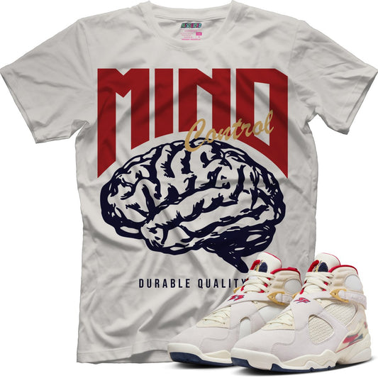 Mind Control (SOLEFLY X AIR JORDAN 8 “MI CASA ES SU CASA”) T-Shirt - Lucid Soles